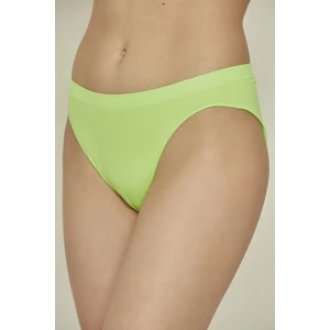 C&City C13001 Dikişsiz Slip Külot Yeşil Neon