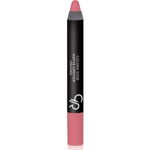 Golden Rose Matte Lipstick Crayon No: 12 Soft Pink - Mat Kalem Ruj - 8691190903121