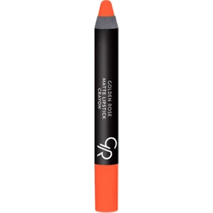 Golden Rose Matte Lipstick Crayon No: 24 Orange - Mat Kalem Ruj - 8691190903244
