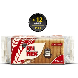 Etimek Klasik Kızarmış Ekmek 143 g x 12 Adet