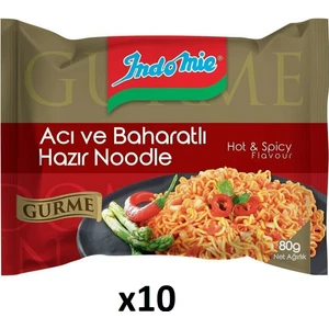 Gurme Acı ve Baharatlı 80 Gr. * 10 'lu