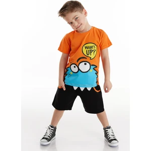Whatsup Monster Erkek Çocuk Şort Takım