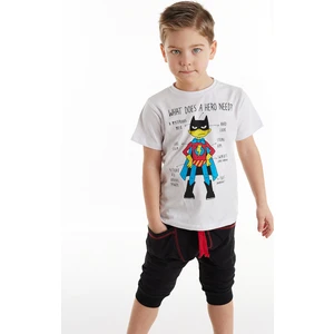 Need Hero Erkek Çocuk T-shirt Kapri Şort Takım