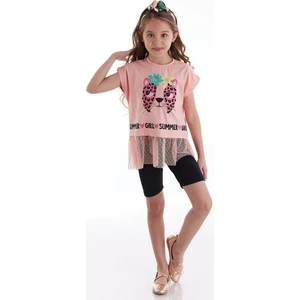 MSHB&G Summer Girl Kız Çocuk Tunik Tayt Takım