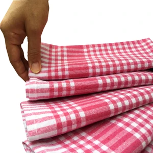 Yavuz Tekstil Mutfak Kurulama Bezi  Servis Peçetesi Pembe-Beyaz 6'lı Set   Pamuk
