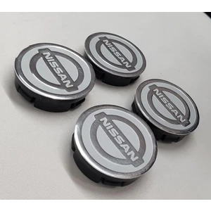 Duru Doruk Jant Göbeği Nissan 65/60 60MM Yuva 4'lü Set Silver