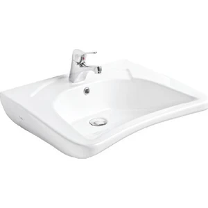 GÜRAL VİT ANTİ-BAKTERİYEL YÜZEYLİ BEDENSEL ENGELLİ LAVABOSU (50*60)