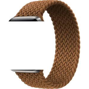 Uyumlu Seri 3-4-5-6-Se Premium 42-44 mm Örgü Solo Loop Kumaş Kordon