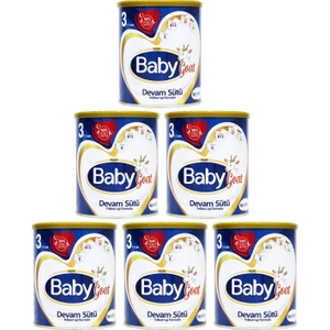 Baby Goat 3 Keçi Sütü Bazlı Devam Sütü 400 gr x 6 Adet