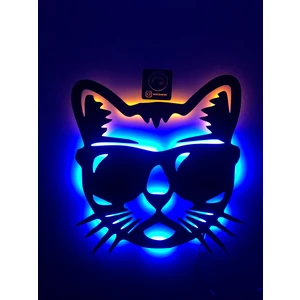 Cool Cat LED Işıklı Tablo
