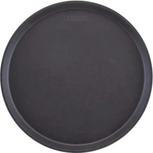 Yuvarlak Camtread Kauçuk Siyah Tepsi 45 cm