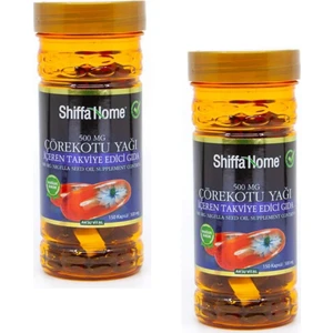 Shiffa Home Çörekotu Yağı 500 mg 150 Kapsül x 2 Adet