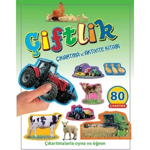 Çiftlik - Çıkartma Aktivite Kitabı - Pıtchall - Gunzıe
