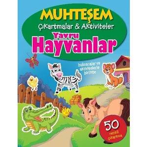 Yavru Hayvanlar - Muhteşem Çıkartmalar - The Book Company