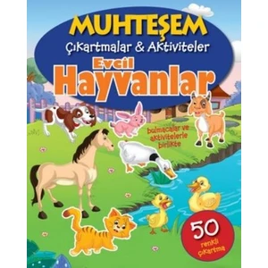 Evcil Hayvanlar - Muhteşem Çıkartmalar - The Book Company