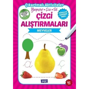 Çizgi Alıştırmaları - Meyveler - Ahmet Altay-Ülkü Unsu