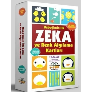 0-6 Yaş Yayınları Bebeğimin İlk Zeka Ve Renk Algılama Kartları / 12-36 Ay -