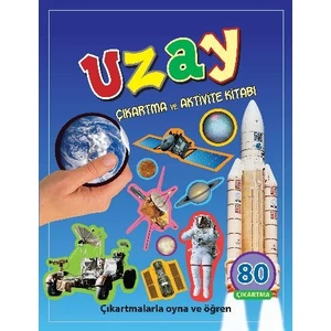 Uzay - Çıkartma Aktivite Kitabı - Pıtchall - Gunzıe