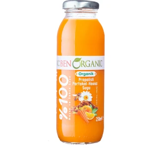 Benorganic Propolisli Portakal Havuç Suyu 1 x 250 ml