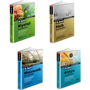 Aydın Yayınları 9. Sınıf Sayısal Set 4 Kitap