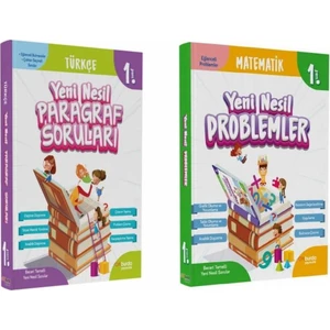 Onburda Yayıncılık 1. Sınıf Paragraf + Problem Kitabı 2 Kitap
