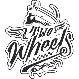 Sticker Atölyesi Two Wheels Sticker - 13094