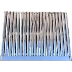Mangal Barbekü Izgarası Paslanmaz Krom Oluklu 40x60 cm