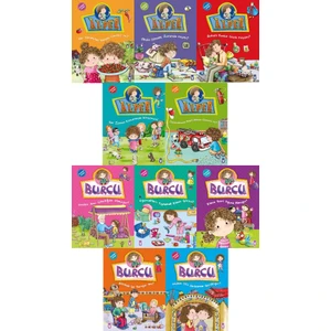 Burcu ve Alper Serileri 10 Kitap Set Okul Öncesi Hikaye Kitapları