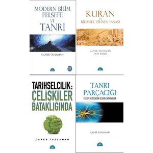 Caner Taslaman 4 Kitap Set (Modern Bilim ve Felsefe, Kuran ve Bilimsel Zihnin Inşası, Tarihselcilik Çelişkiler Bataklığında, Tanrı Parçacığı)