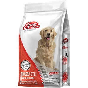 Dog Food Energy® Yetişkin Köpek Maması Kuzu Etli & Pirinçli – 3 kg