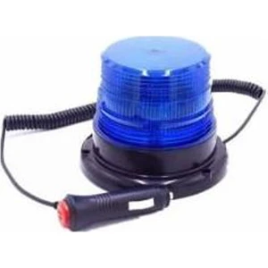 12-110V Çakar Lamba LED Mavi Kordon+Fişli Mıknatıslı