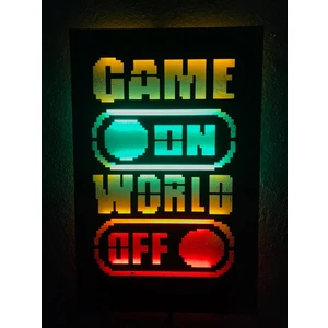 Gamer Işıklı Tablo