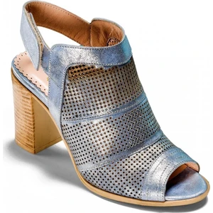 1828050Y  Deri Topuklu 8 cm Sandalet