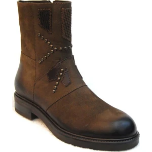 1849908K Vizon Deri  Kadın Termo Taban  Bot