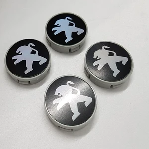 Duru Doruk Jant Göbeği Peugeot 58/55 55MM Yuvaya Göre 4'lü Set Siyah Ppp