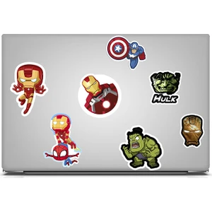 Laptop Sticker Notebook Macbook Tablet Kask Snowboard Marvel Ironman - NS42