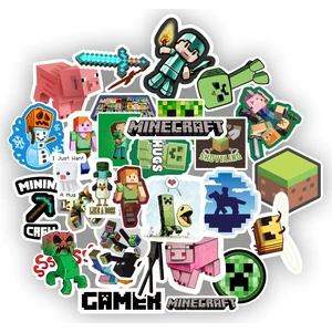 Minecraft Laptop Sticker Notebook Macbook Tablet Kask Bilgisayar  - NS05