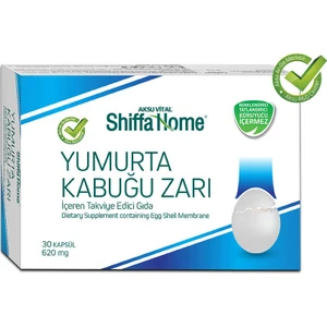 Aksu Vital Shiffa Home Yumurta Kabuğu Zarı 30 Kapsül