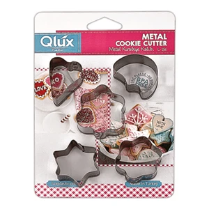 Qlux Ideas 00156 Metal Bisküvi Kalıbı