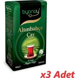 Altınbahçe Siyah Çay 1000 gr x 3'lü (Ilk Hasat/ Mayıs Çayı)