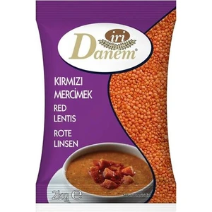 Iri Danem Kırmızı Mercimek 2 kg