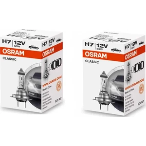 2 Adet Osram 64210 Clc Classic H7 Far Ampulü 12 Volt 55 Watt