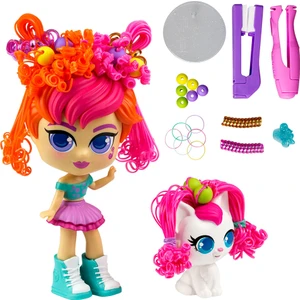Curli Girls Bebek ve Hayvan 2'li Set - Mei Li ve Lulu