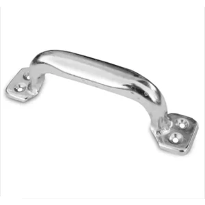 Fatih Hırdavat Metal Krom Üstten Vidalı Boş Kulp 125 mm