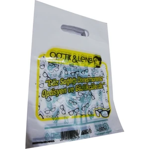 Merpak Ambalaj Baskılı Optik Gözlük Poşeti El Geçme 22x32 cm 1 kg x 200'lü