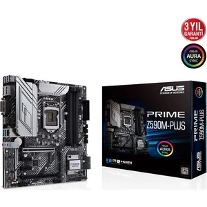 Prime Z590M-Plus Intel Z590  DDR4 5133 MHz (OC) Lga1200 mAtx Anakart