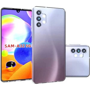 Case 4U Galaxy A32 Uyumlu 4G Kılıf A+ Şeffaf Lüx Süper Yumuşak 0.3mm Ince Slim Silikon