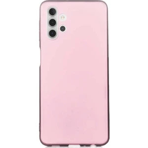 Case 4U Samsung Galaxy A32 Uyumlu 4G Kılıf Klasik Mat Renkli Yumuşak Premier Silikon Rose Gold
