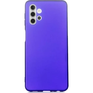 Case 4U Samsung Galaxy A32 4G Kılıf Klasik Mat Renkli Yumuşak Premier Silikon Mavi