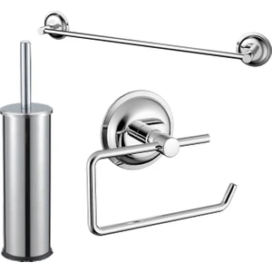 Duxxa Banyo Aksesuar Set Krom